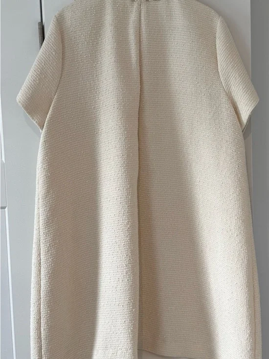 Tuckernuck Cream Jackie Tweed Shift Dress - Picture 3 of 3